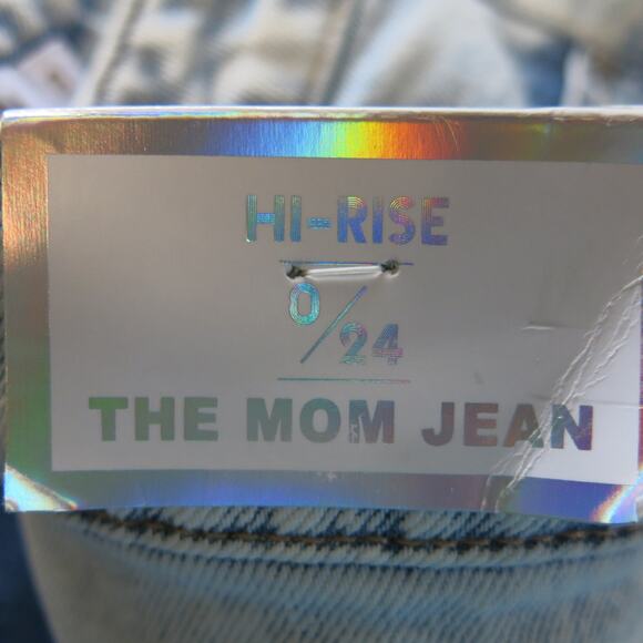 TINSELTOWN *NWT* Yin Yang Jeans Size 0/24 High Rise Distressed Curvy Mom Casual - Picture 15 of 16